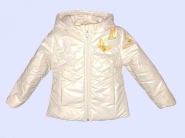 Яке за момиче в цвят екрю - пролет/есен