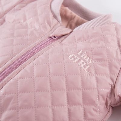 Детско ватирано яке розово