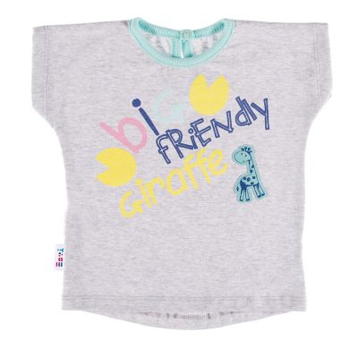 Блуза SAWANNA сиво/меланж